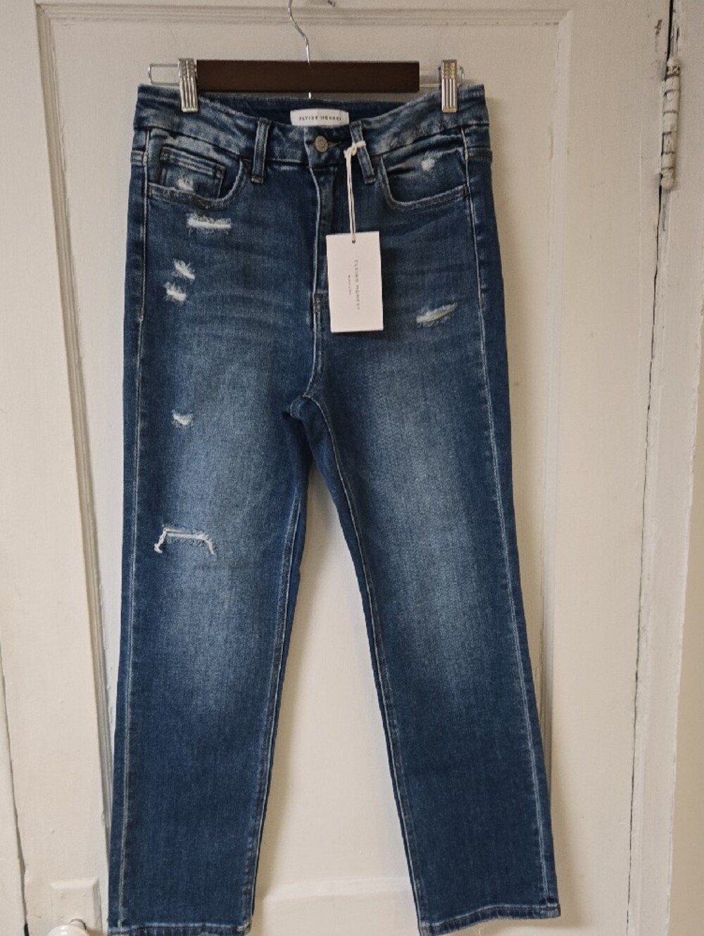 NWT Flying Monkey Distressed Jeans Size 28 - Picture 2 of 7